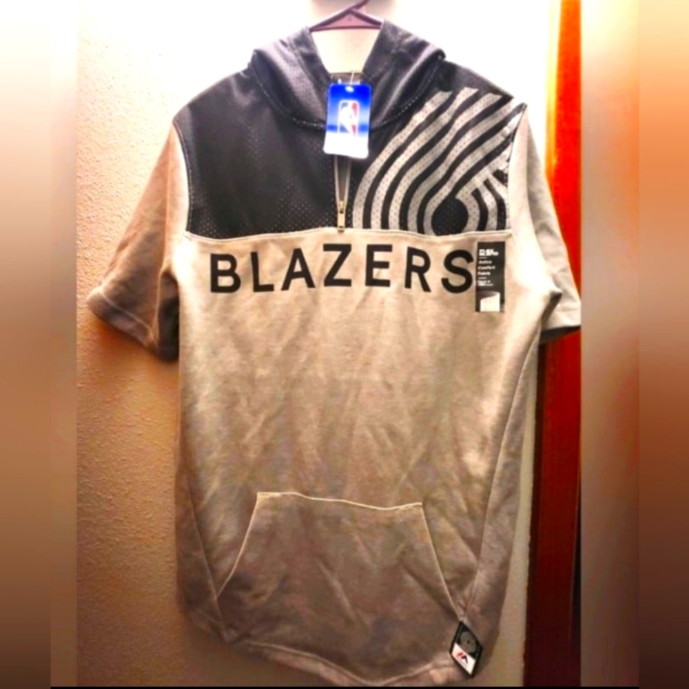 Blazers Zip Up hooded tee
